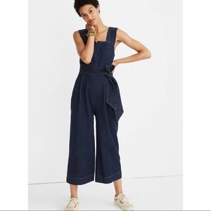 Madewell x Karen Walker Taken Denim Jumpsuit Sz 4 EH